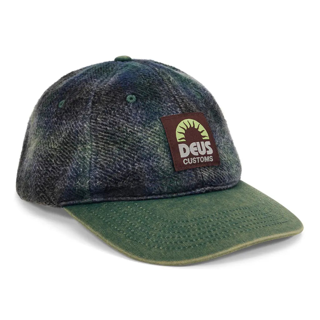 Vacay Check Cap Black - Deus Ex Machina