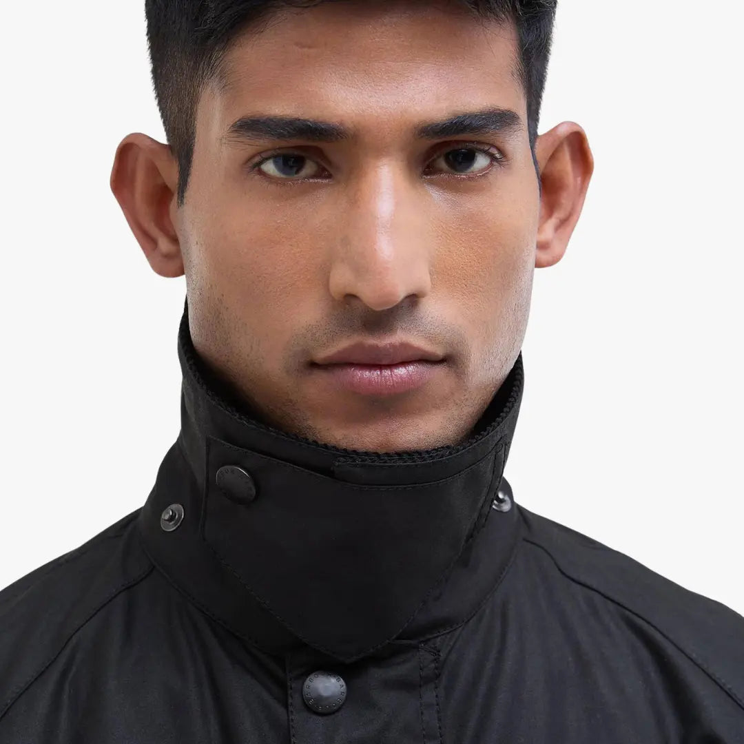 Veste Ashby - Black - Barbour - détail 4