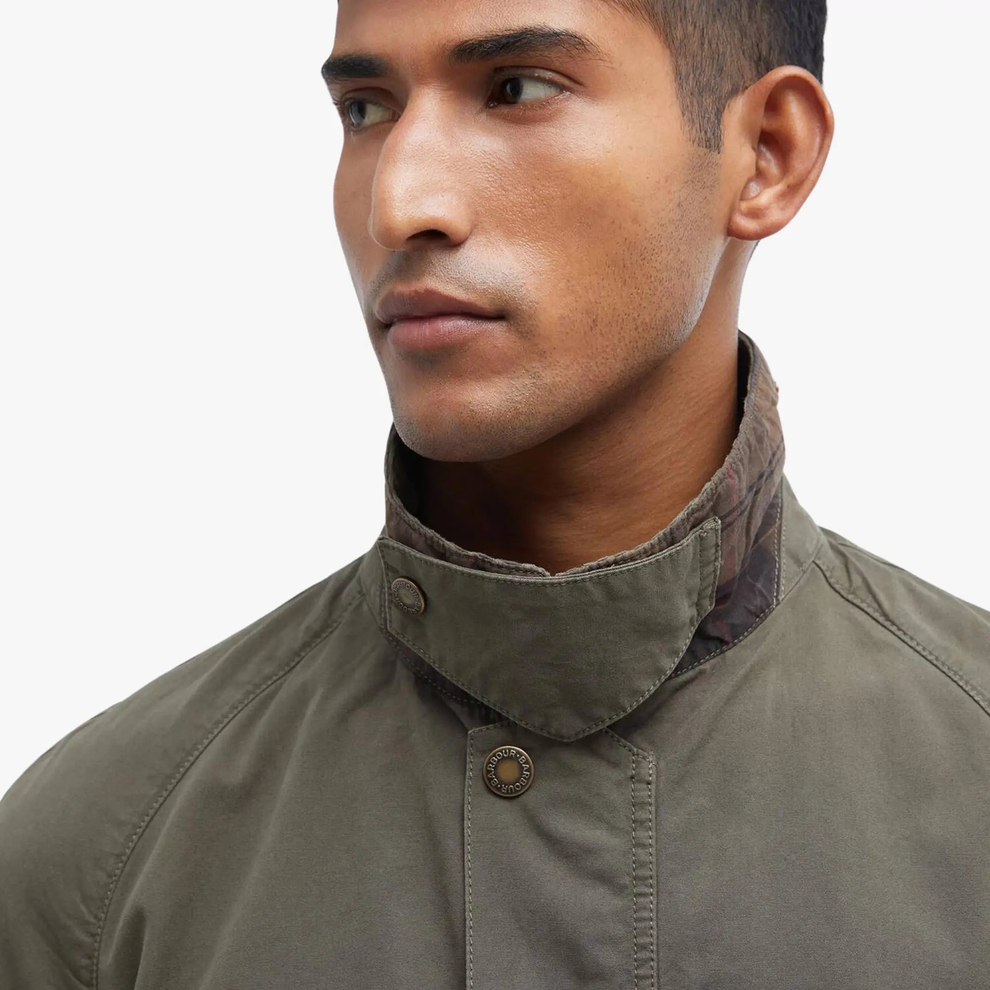 Veste Ashby Casual - Olive - Barbour - détail 5