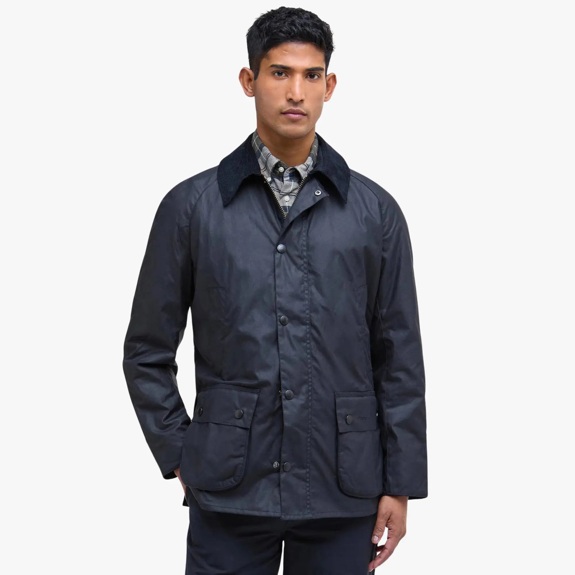 Veste Ashby - Navy - Barbour - détail 2