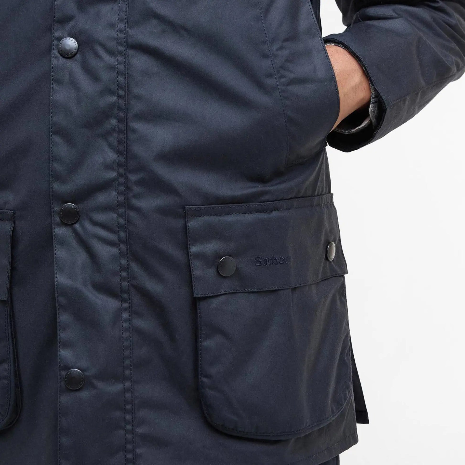 Veste Ashby - Navy - Barbour - détail 8