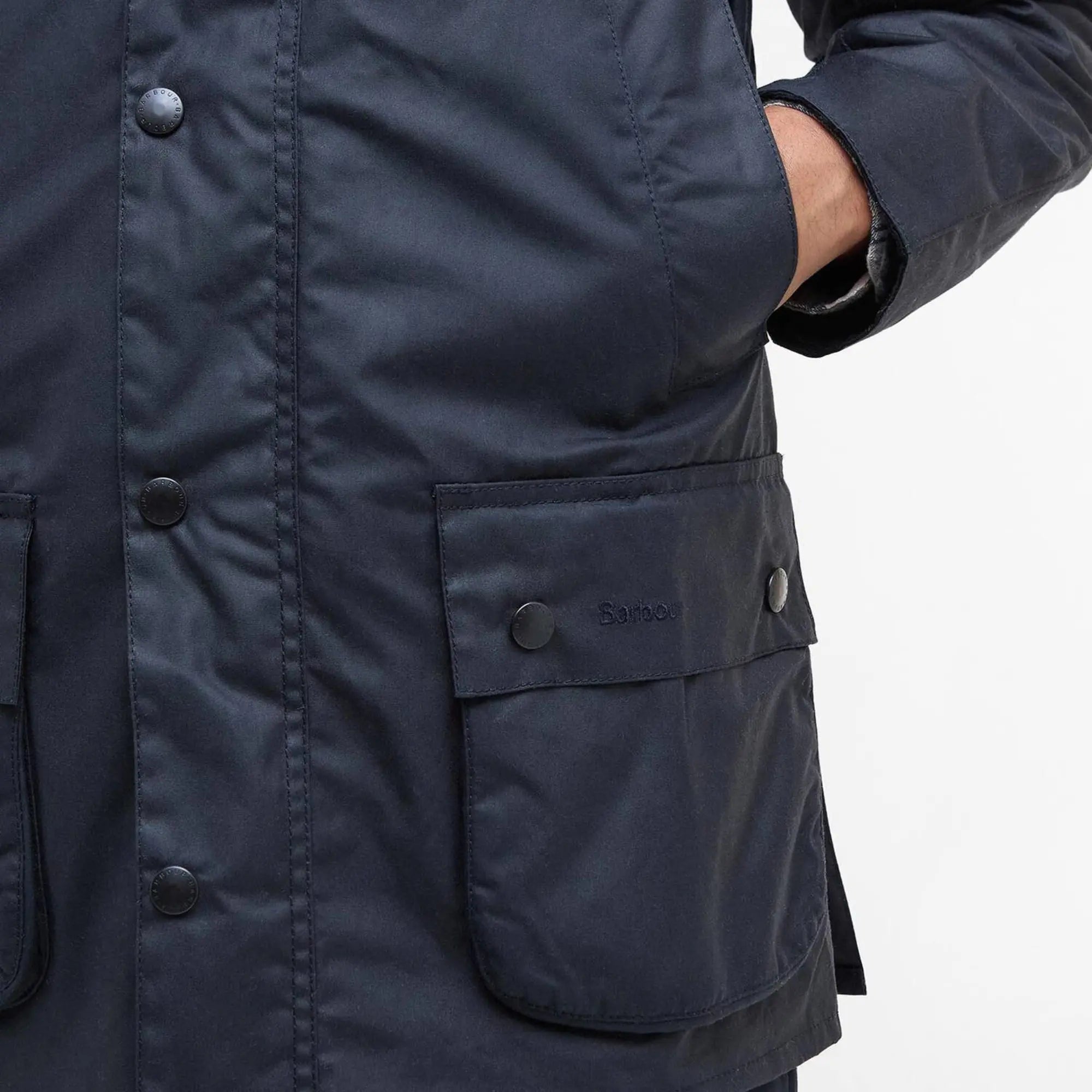 Veste Ashby - Navy - Barbour - détail 8