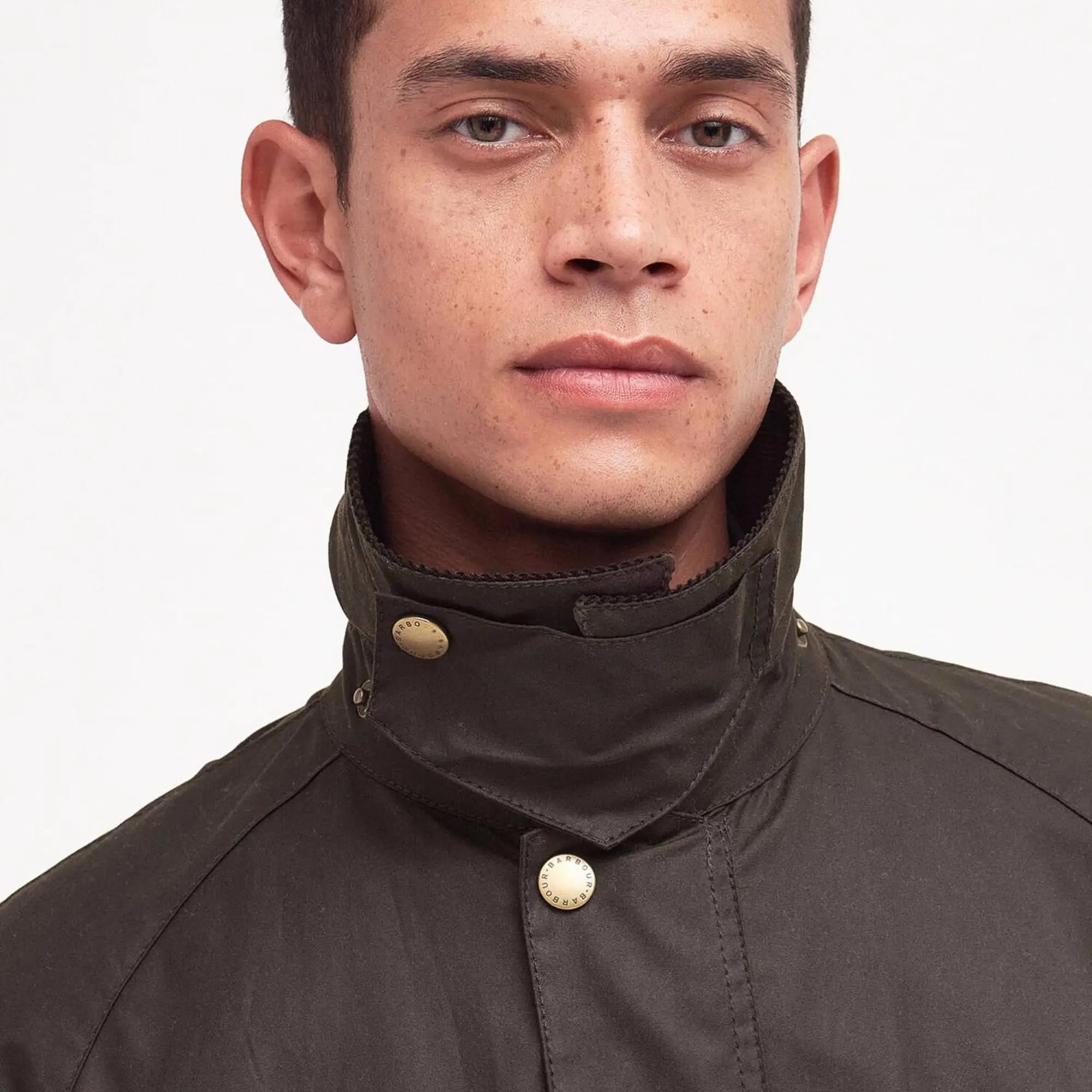 Veste Ashby - Olive - Barbour - détail 6