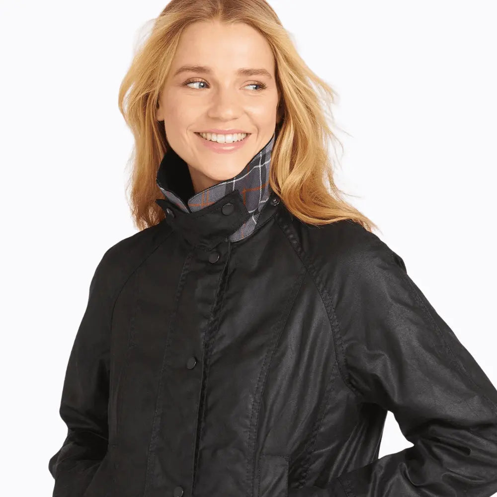 Veste Beadnell - Black - Barbour - détail 4