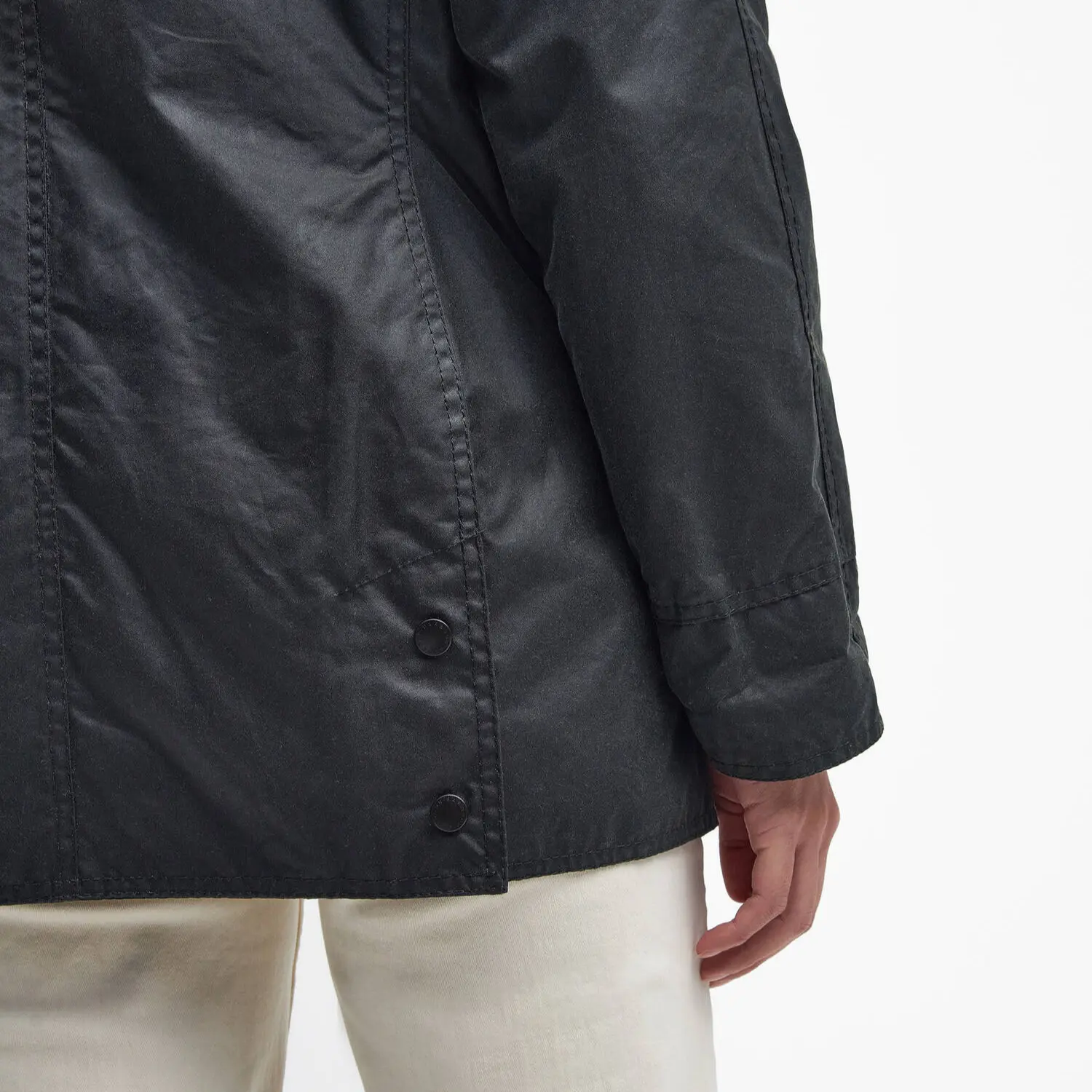 Veste Beadnell - Sage - Barbour - détail 7