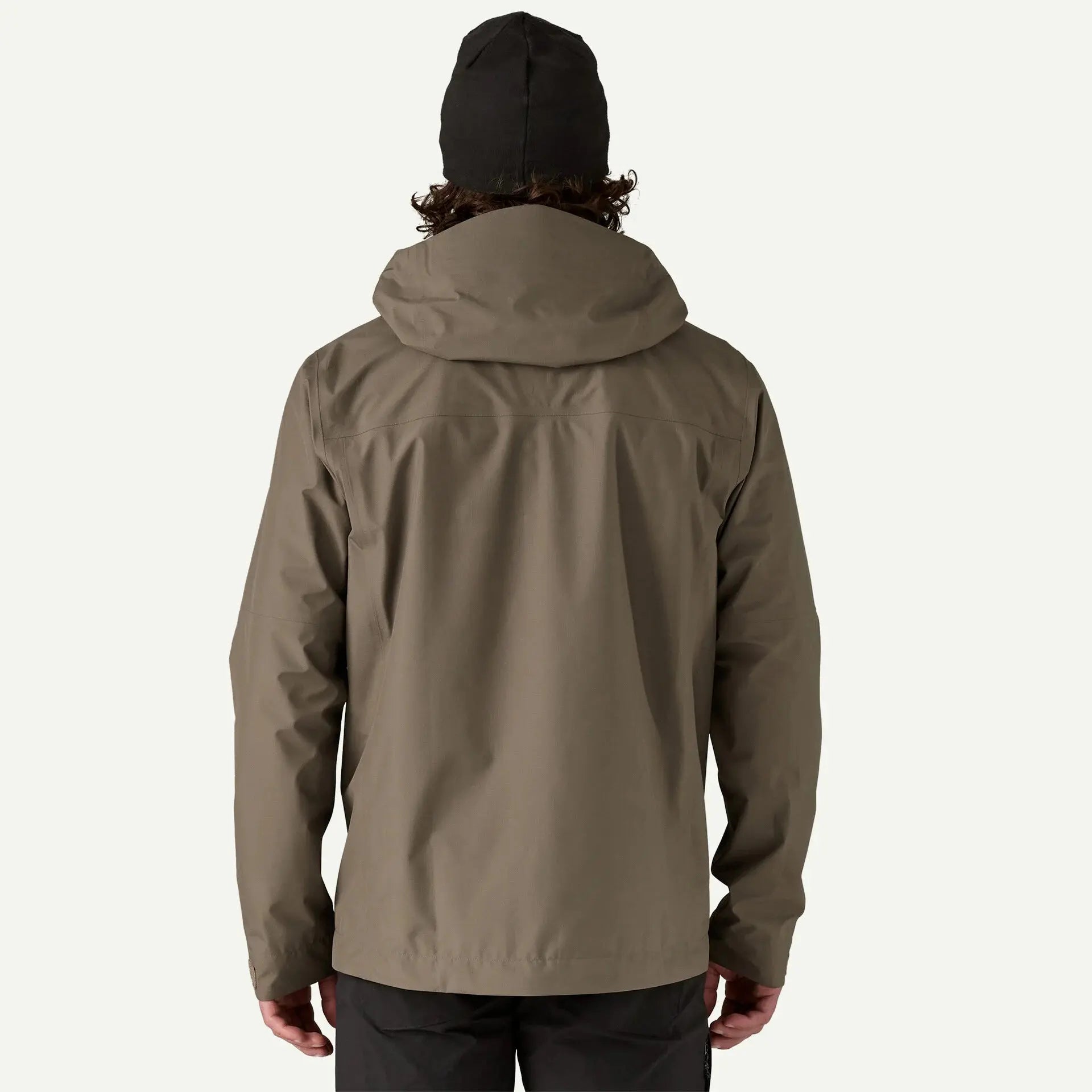 Veste Boulder Fork Rain - Marlow Brown - Patagonia - détail 3