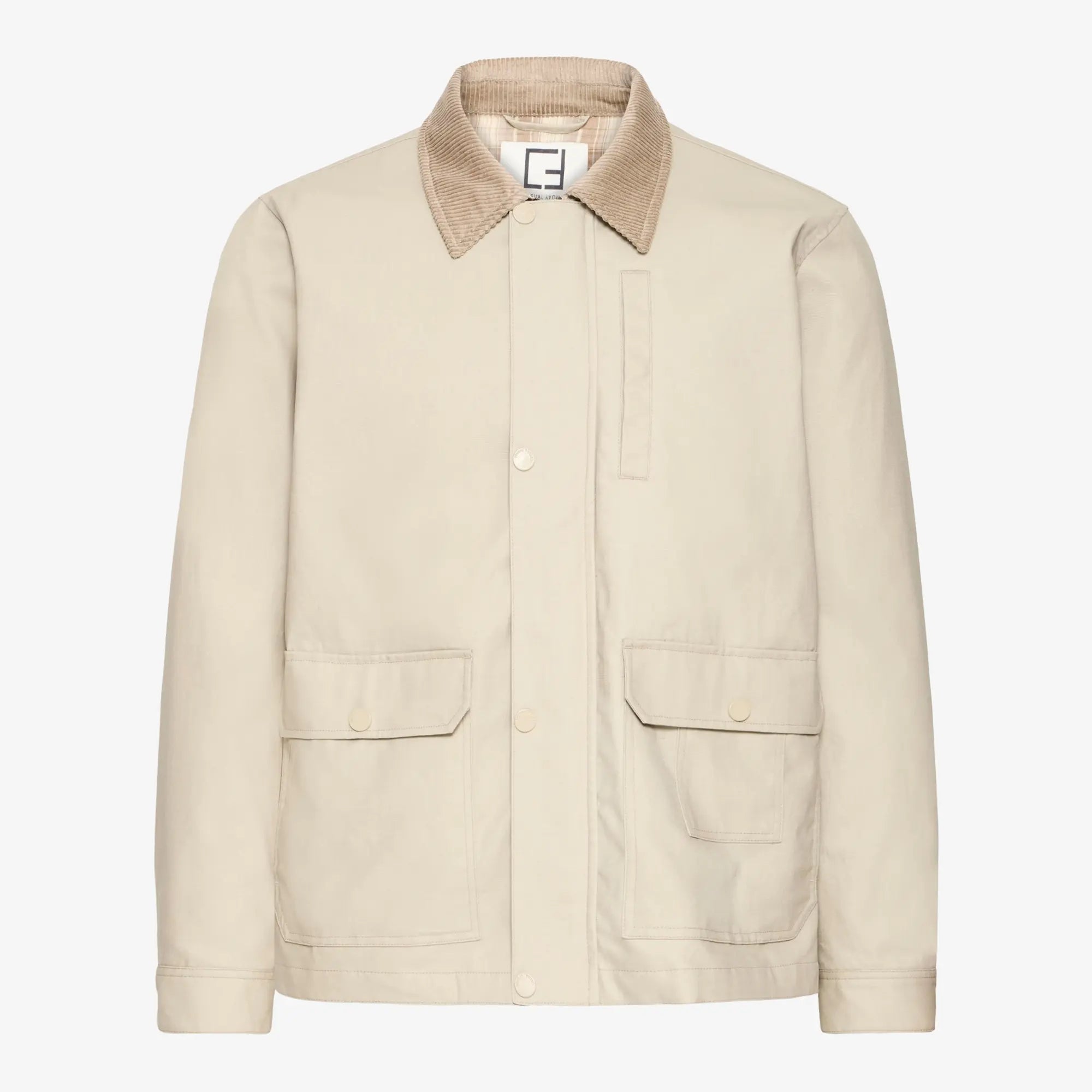 Veste Coton Ciré - Beige - Casual Friday