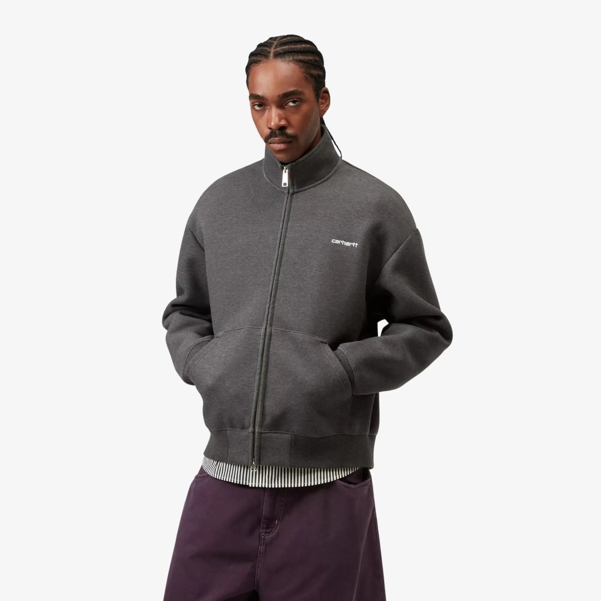 Veste de Survêtement Zip Alda - Black - Carhartt WIP - détail 5