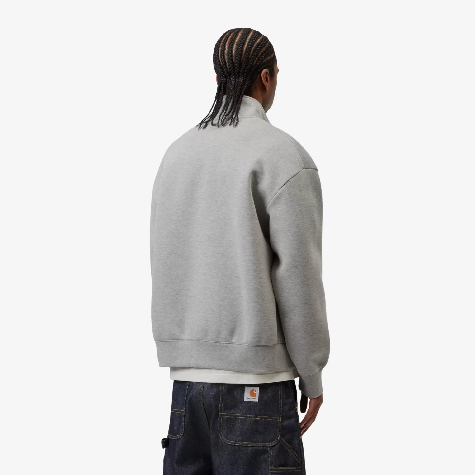 Veste de Survêtement Zip Alda - Grey Heather - Carhartt WIP - détail 4