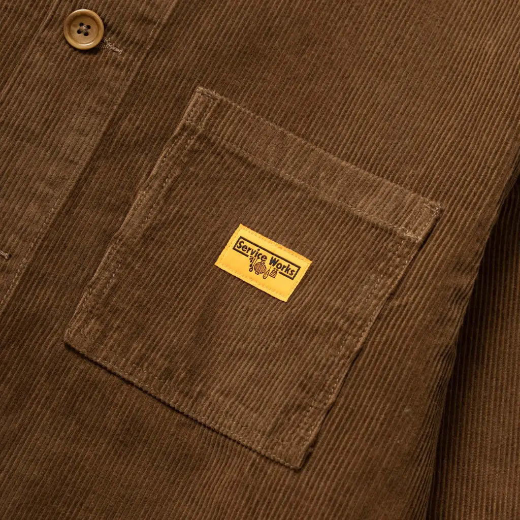 Veste de Travail Velours - Marron - Service Works - détail 5
