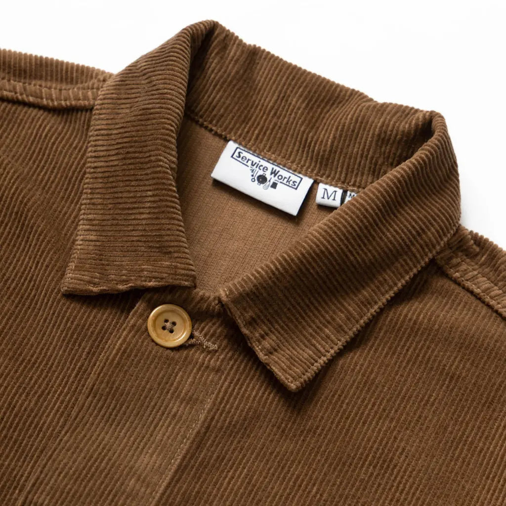 Veste de Travail Velours - Marron - Service Works - détail 6