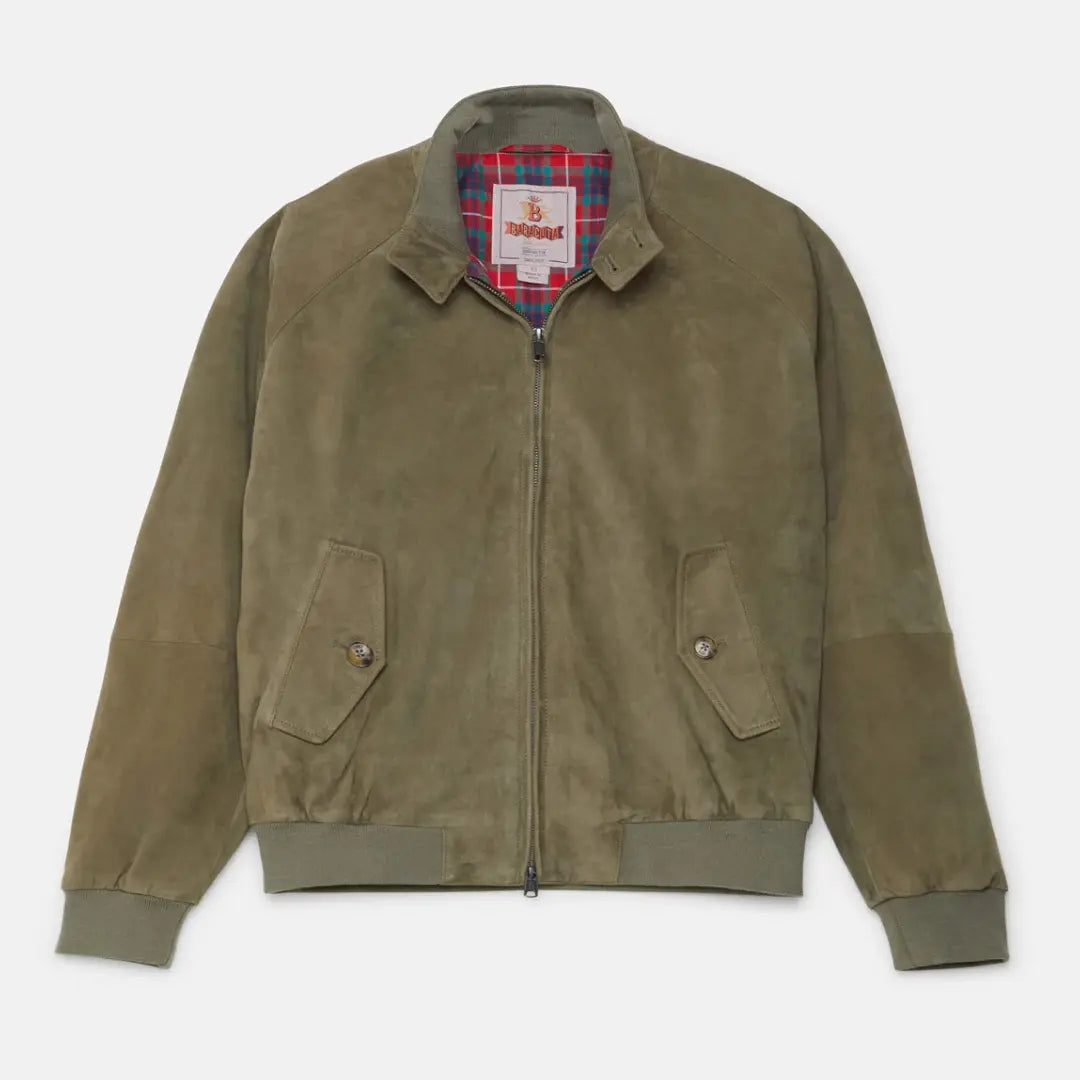 Veste G9 Daim - Lichen Green - Baracuta