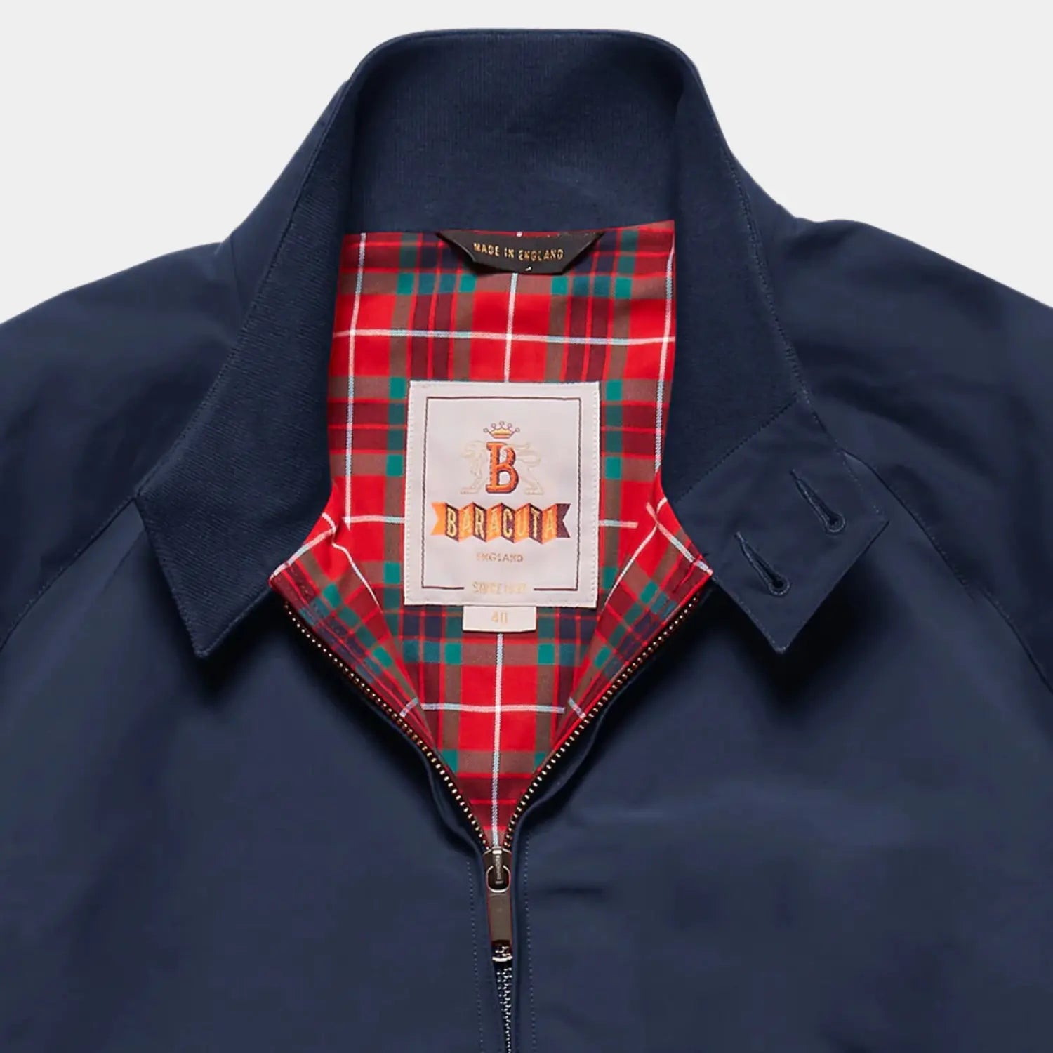 Veste G9 - Navy - Baracuta - détail 3