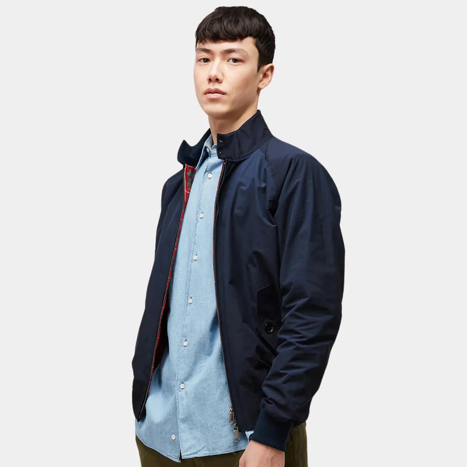 Veste G9 - Navy - Baracuta - détail 5