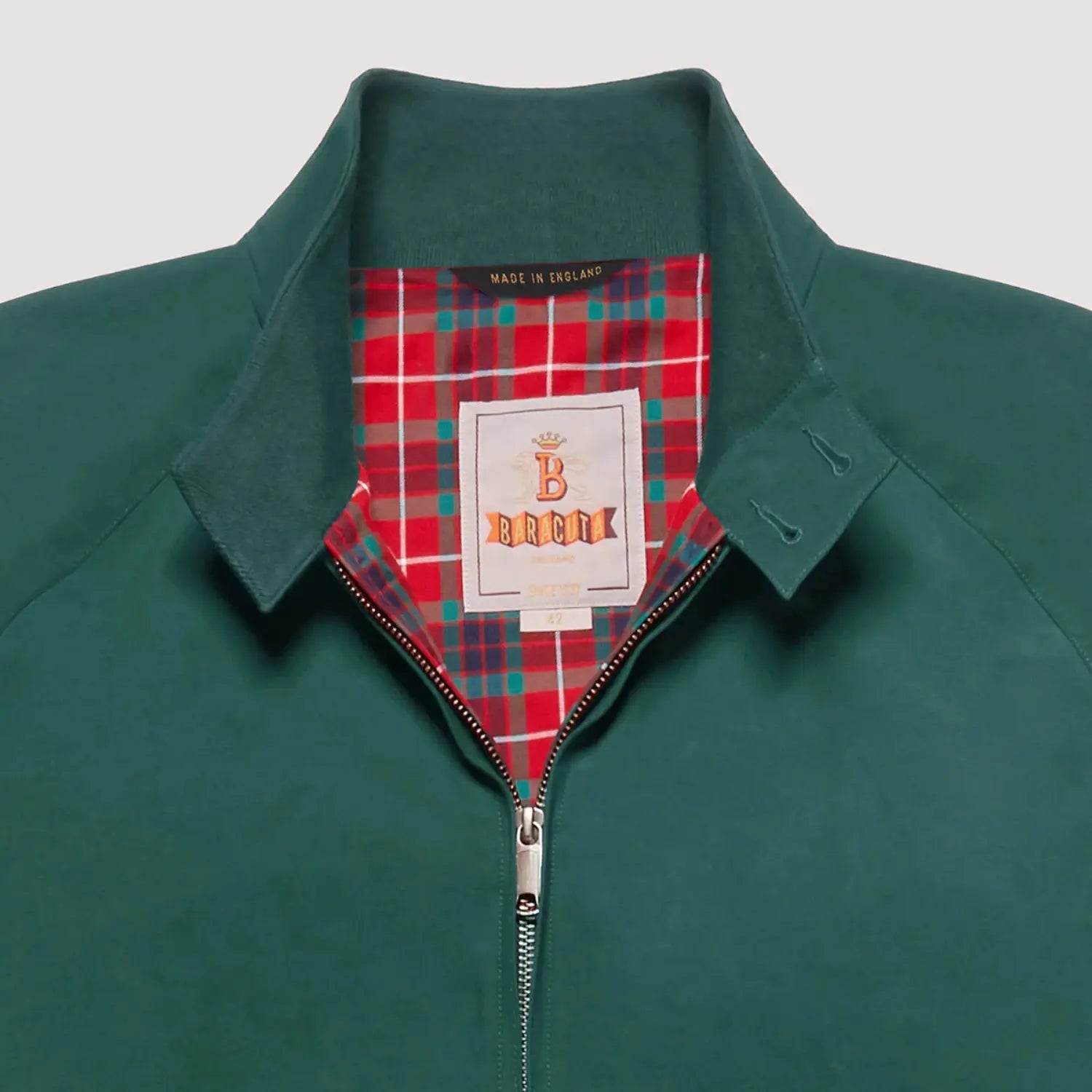Veste G9 - Racing Green - Baracuta - détail 3