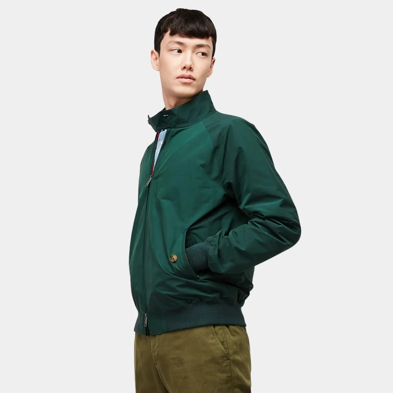 Veste G9 - Racing Green - Baracuta - détail 5