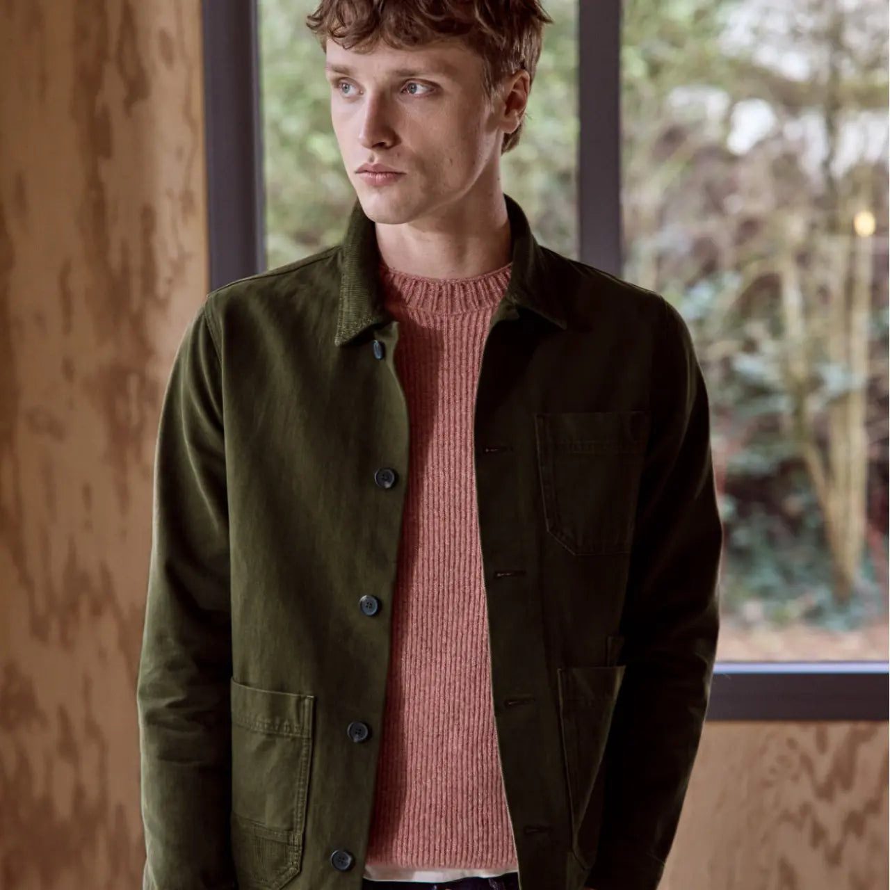 Veste Gavre Olive - Faguo - détail 2