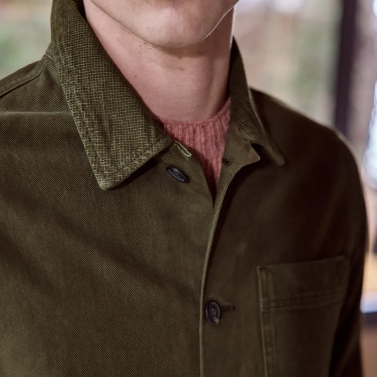 Veste Gavre Olive - Faguo - détail 3