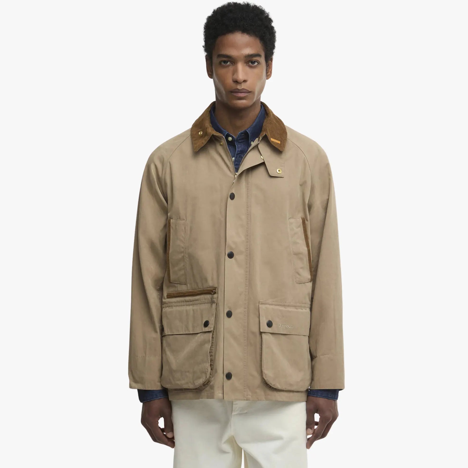 Veste Icons Bedale Casual - Military Brown - Barbour - détail 2