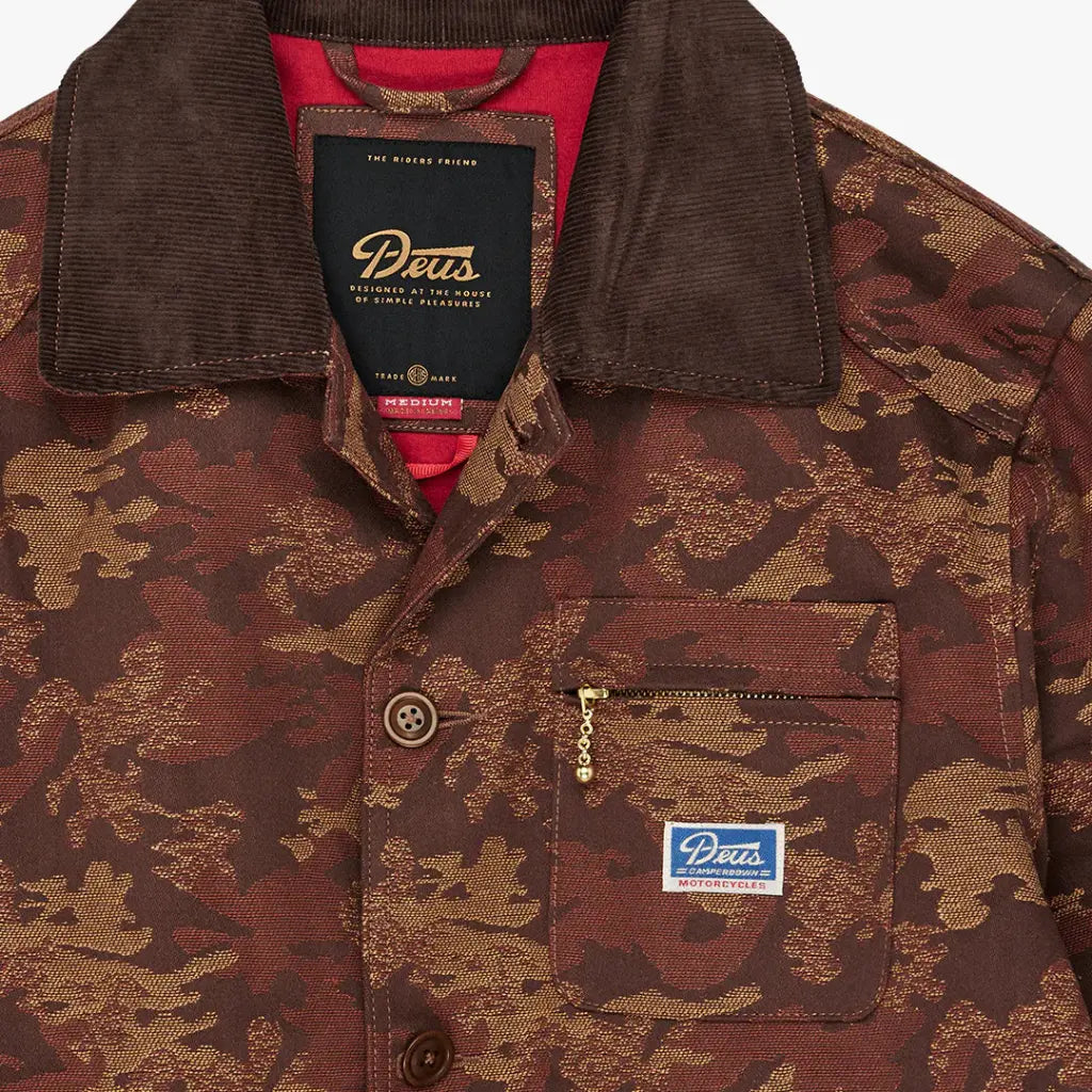 Veste Idaho - Auburn - Deus Ex Machina - détail 3