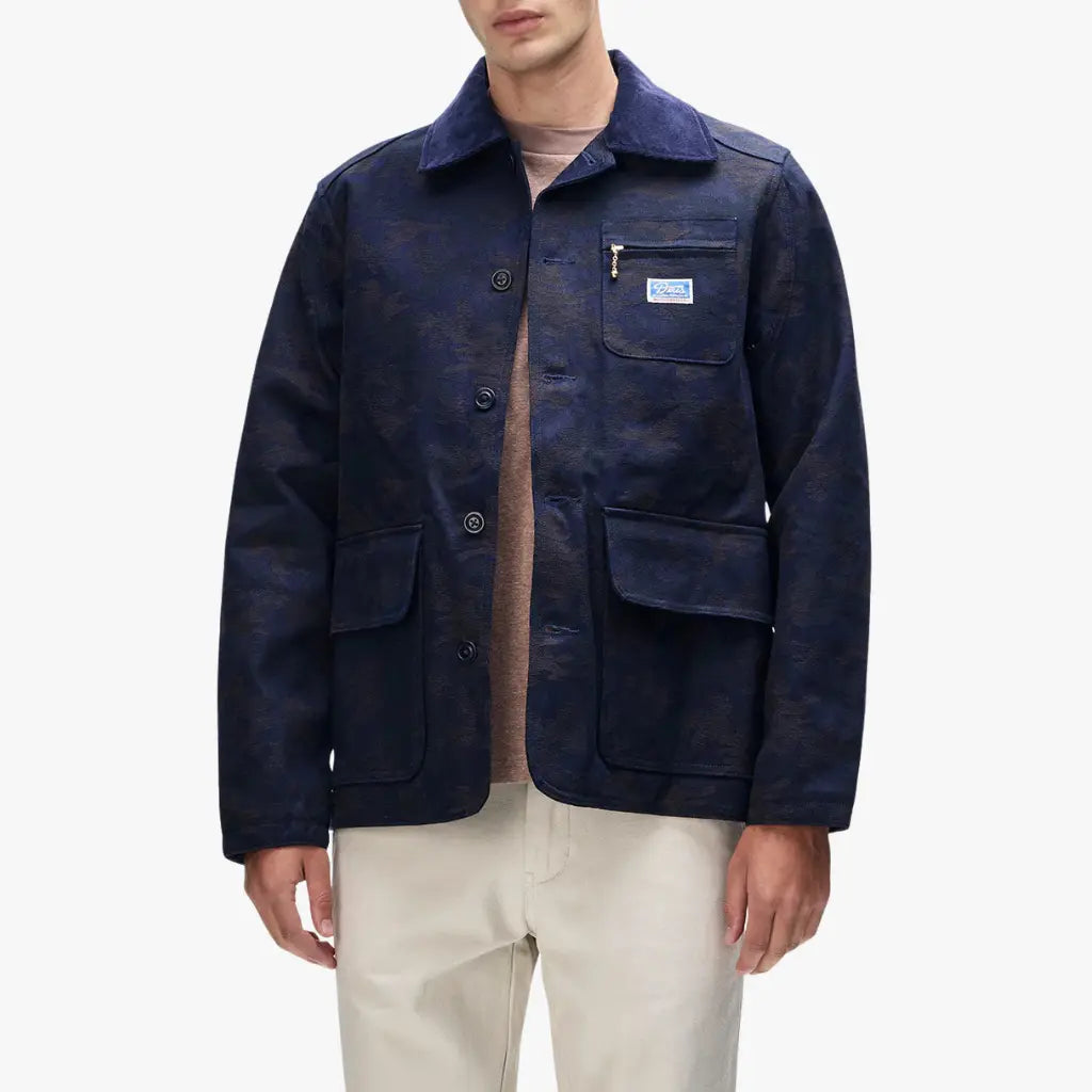 Veste Idaho - Indigo - Deus Ex Machina - détail 5