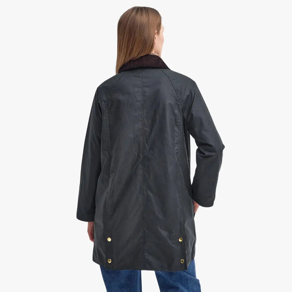 Veste Long Beadnell Sage - Barbour - détail 3