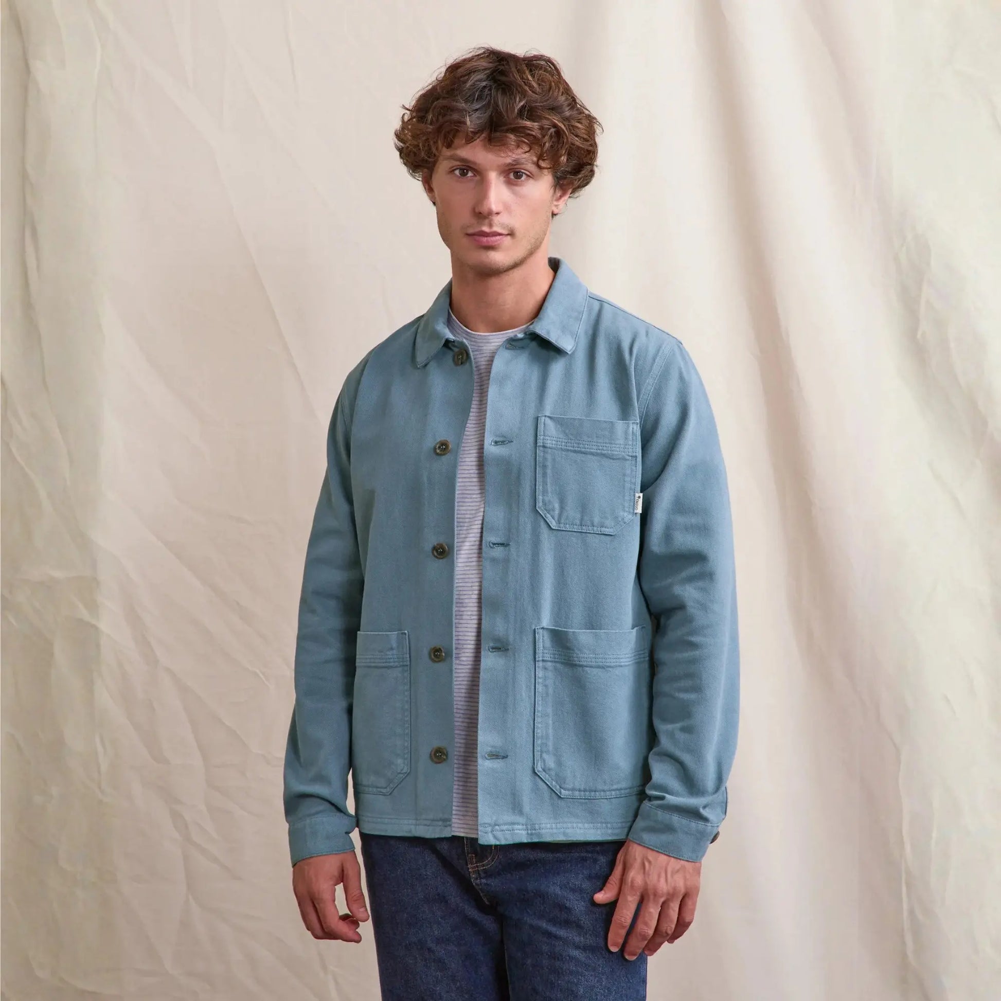 Veste Lorge Bleu - Faguo - détail 2