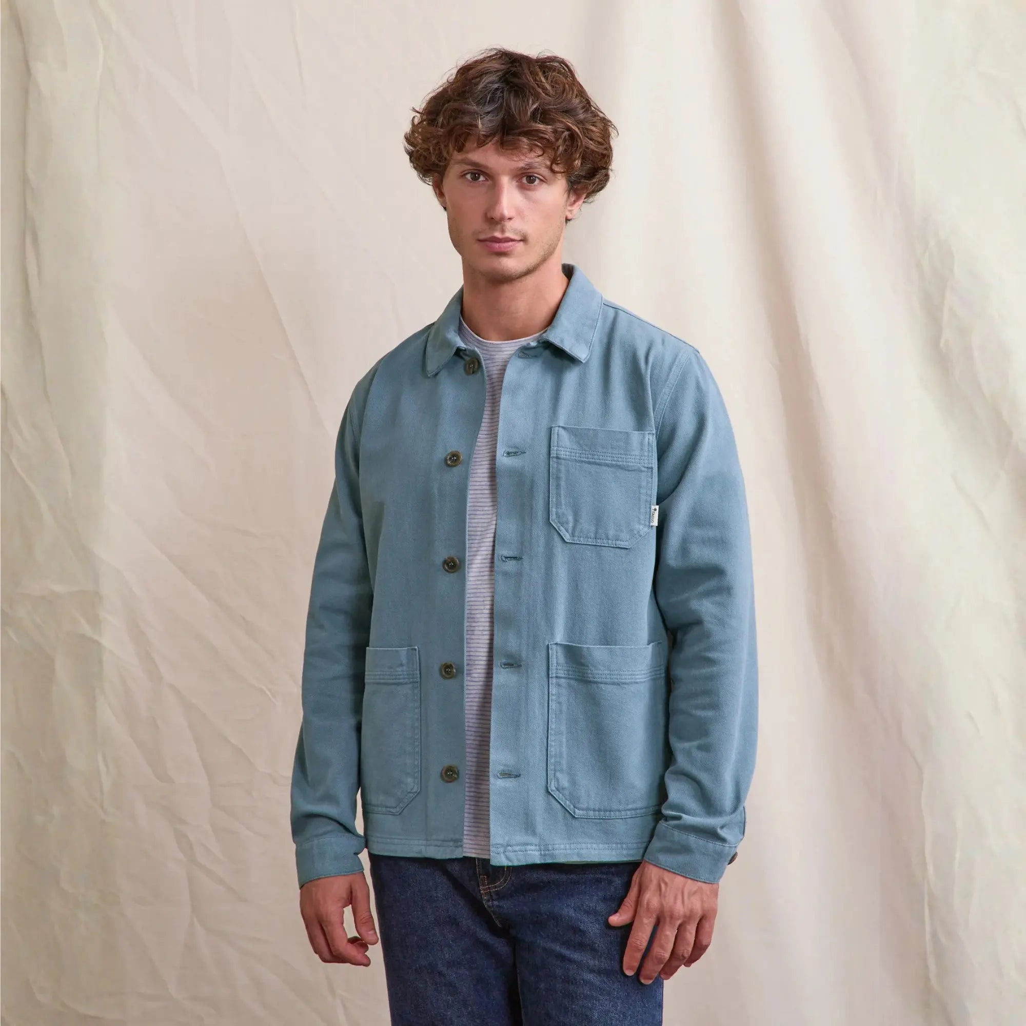 Veste Lorge Bleu - Faguo - détail 2