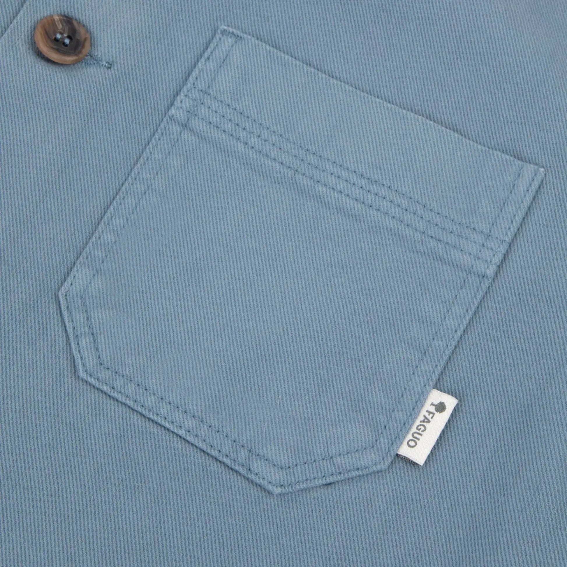 Veste Lorge Bleu - Faguo - détail 4
