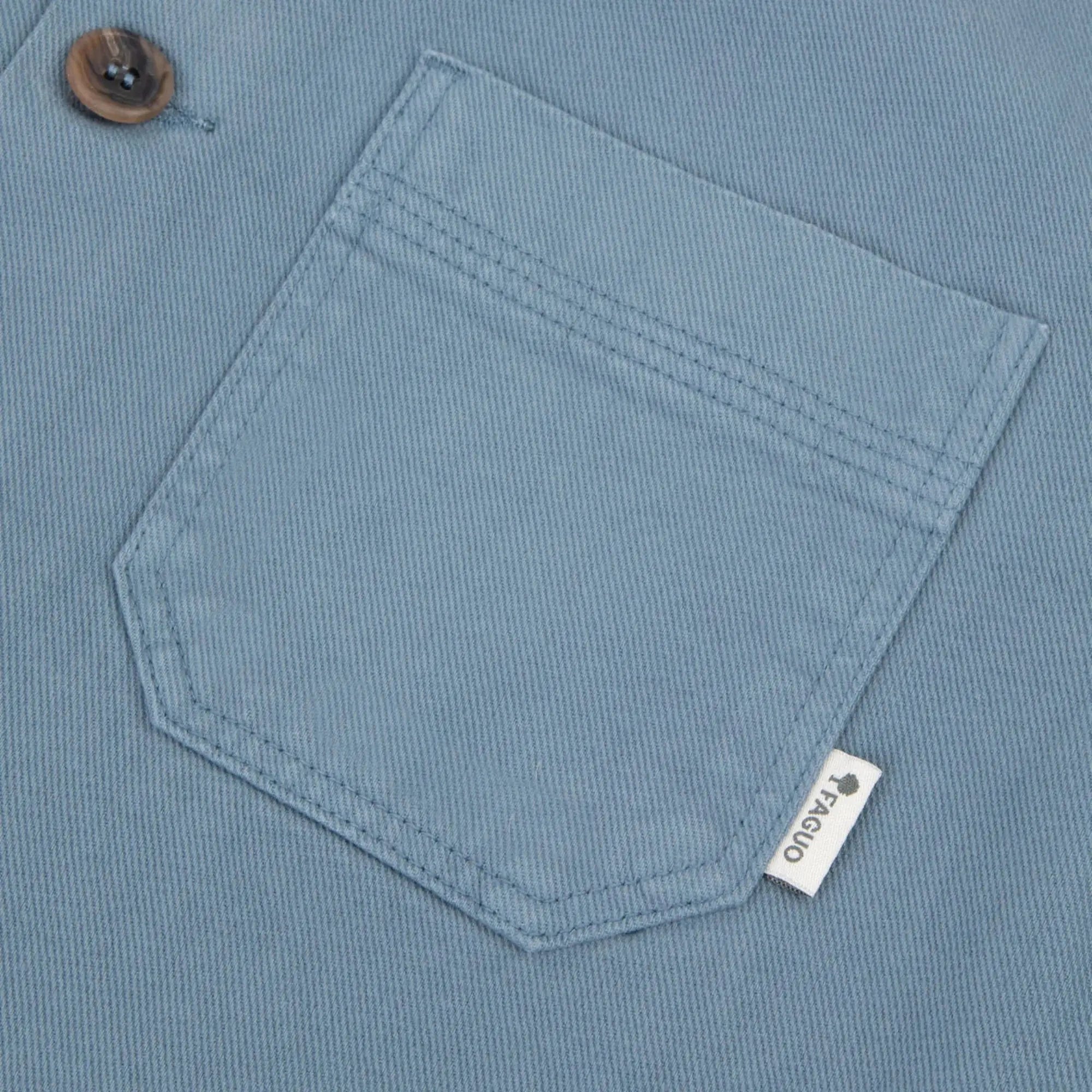 Veste Lorge Bleu - Faguo - détail 4