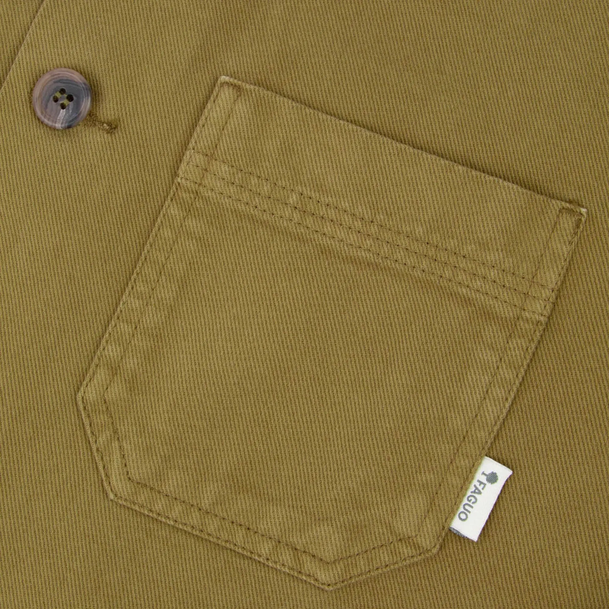 Veste Lorge Kaki - Faguo - détail 4