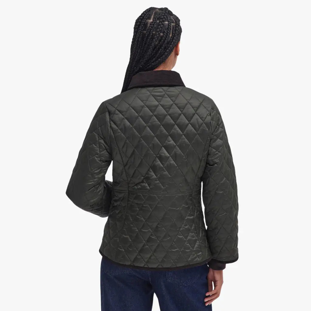 Veste Matelassée Fitted Beadnell Sage - Barbour - détail 3