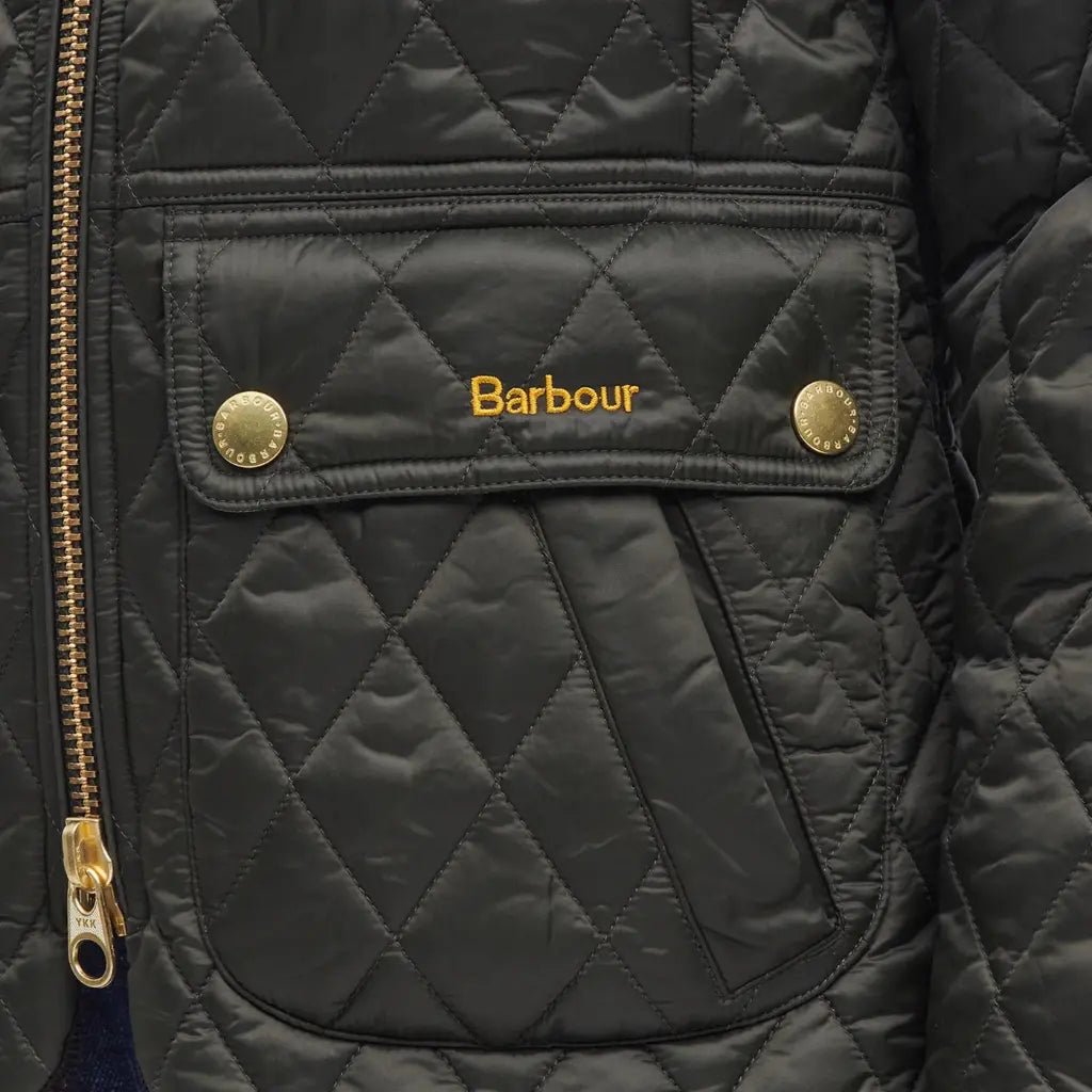 Veste Matelassée Fitted Beadnell Sage - Barbour - détail 5