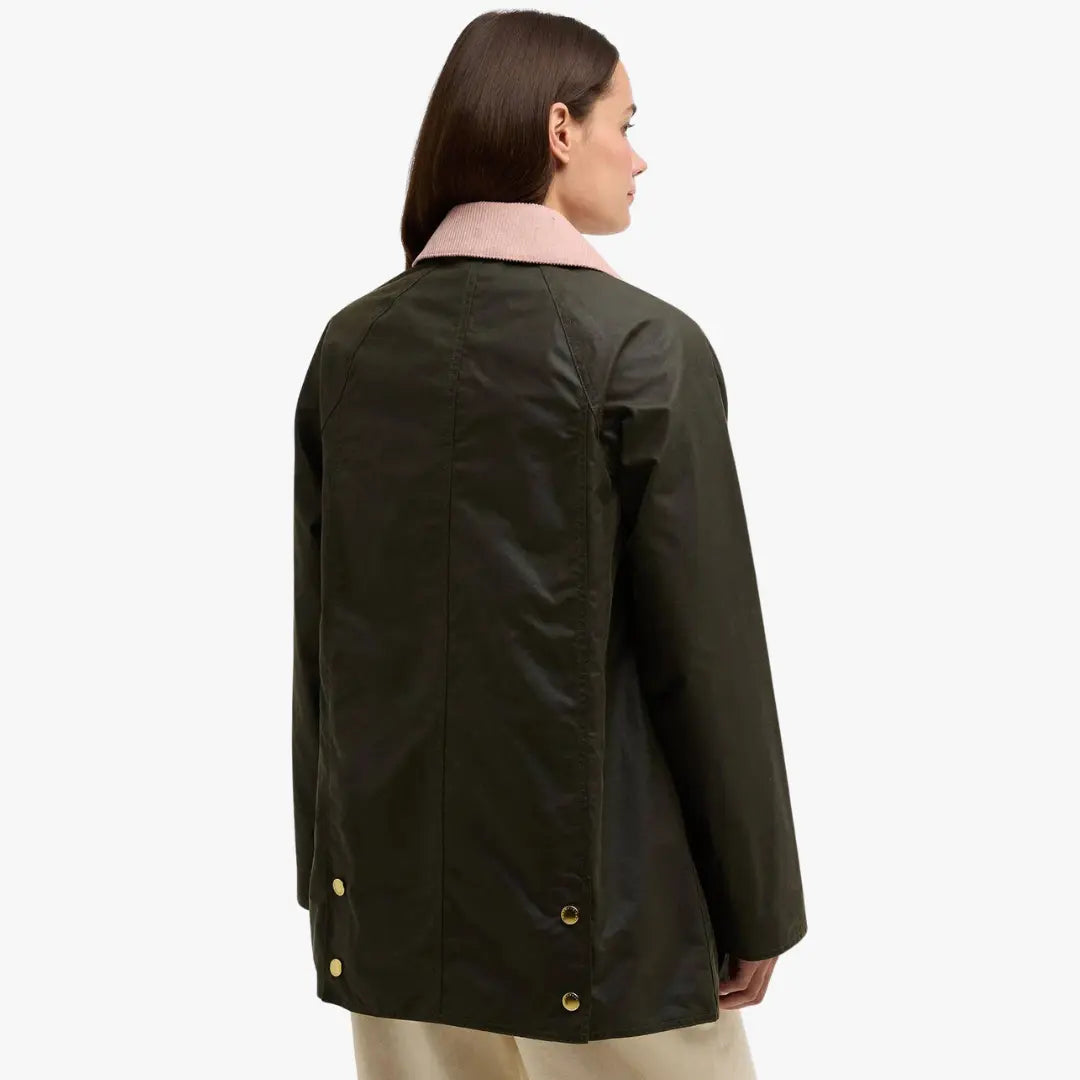 Veste Modern Beadnell - Archive Olive - Barbour - détail 3