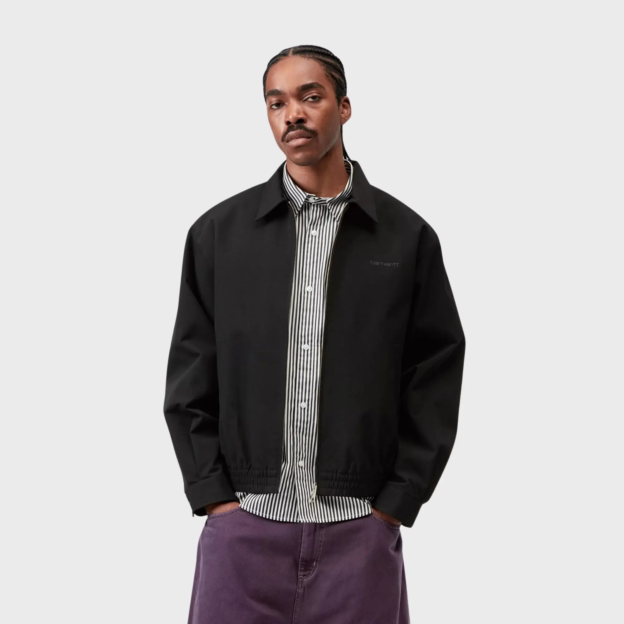 Veste Neven - Black / Graphite - Carhartt WIP - détail 4