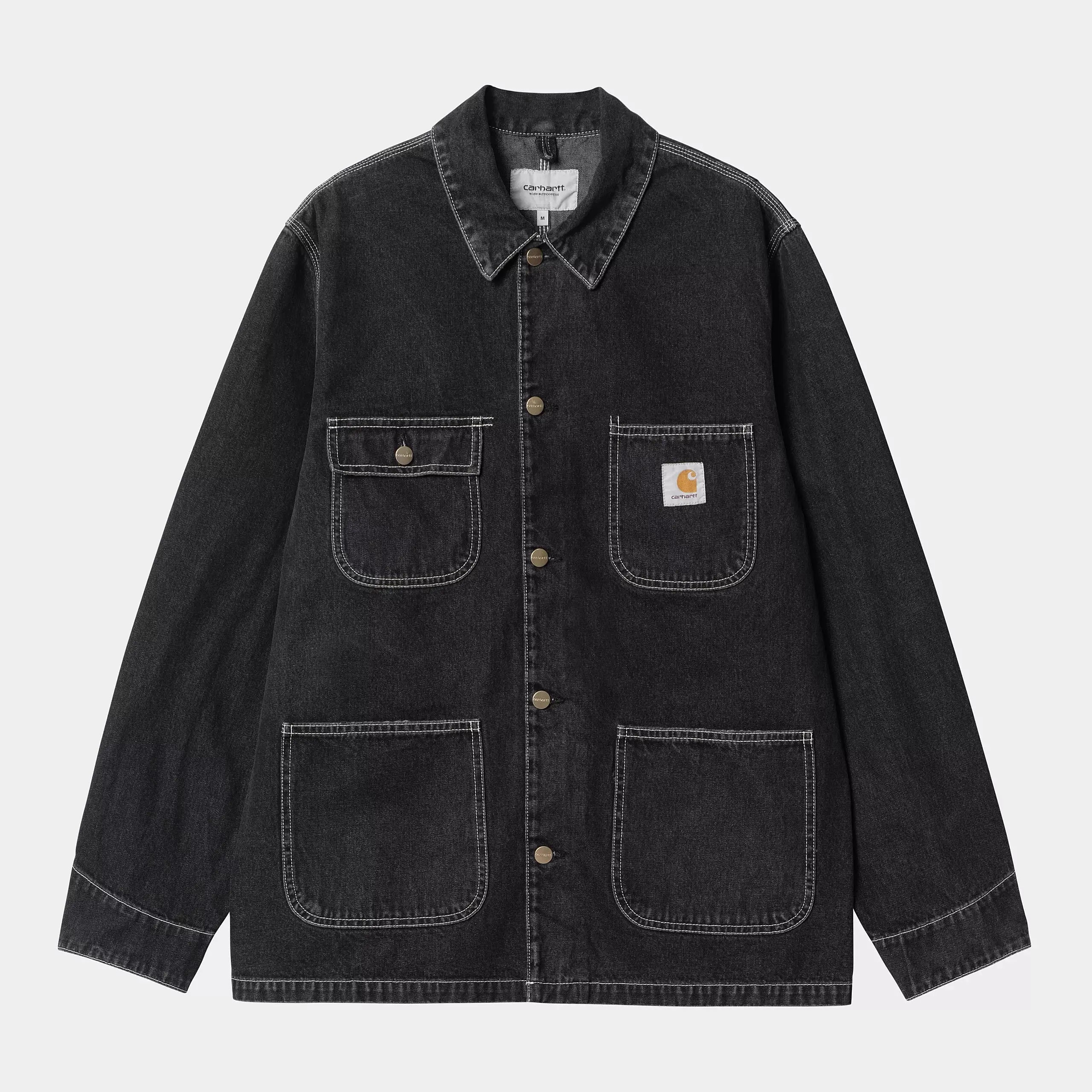 Veste Og Chore Black Stone Washed - Carhartt WIP