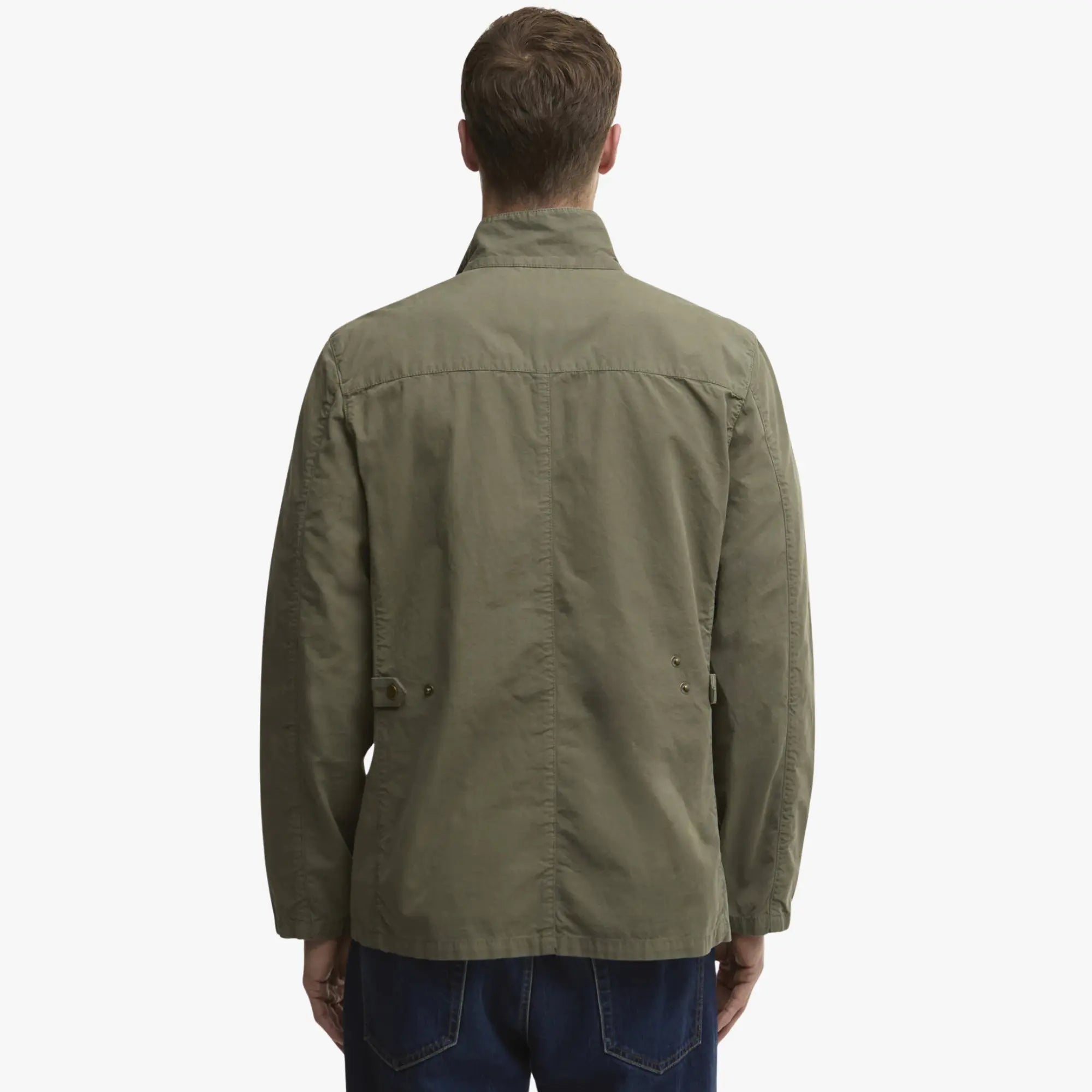 Veste Ogston Casual - Dusty Olive - Barbour - détail 3