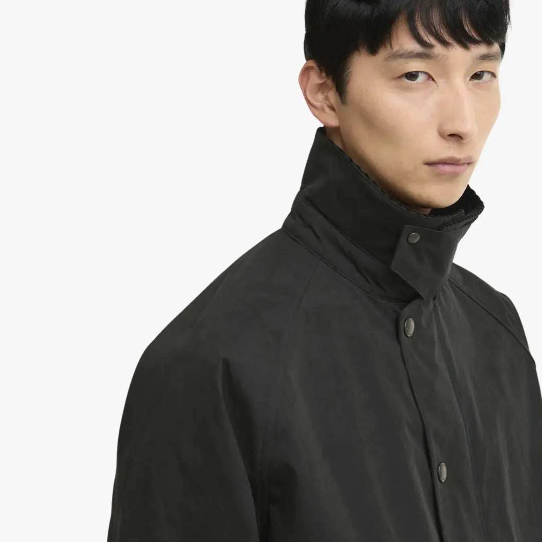 Veste OS Transporter Casual Black - Barbour - détail 5
