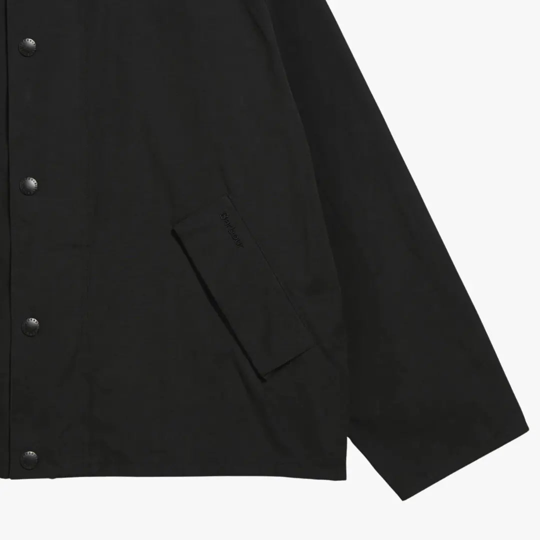 Veste OS Transporter Casual Black - Barbour - détail 8