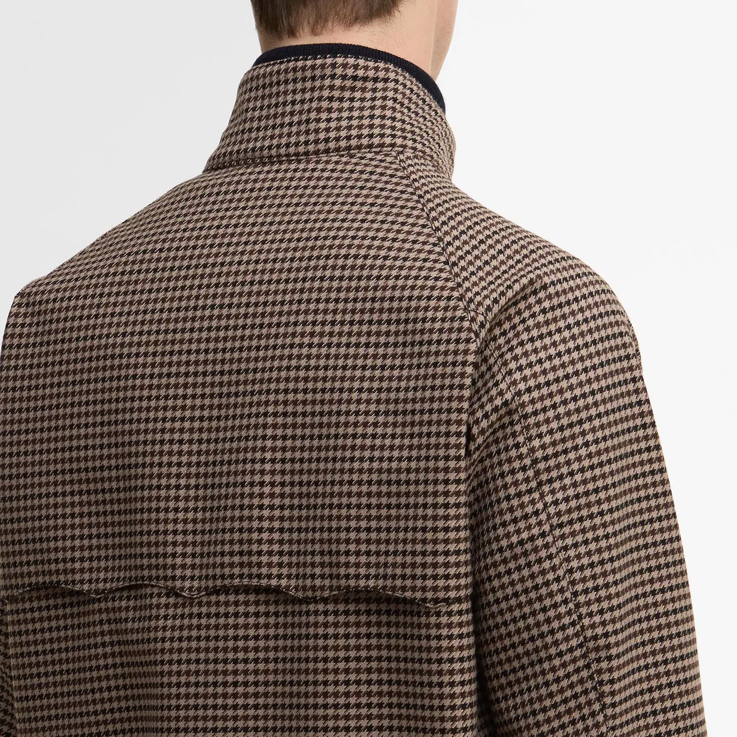 Veste Porton - Pied de Poule - Barbour X Baracuta - détail 5