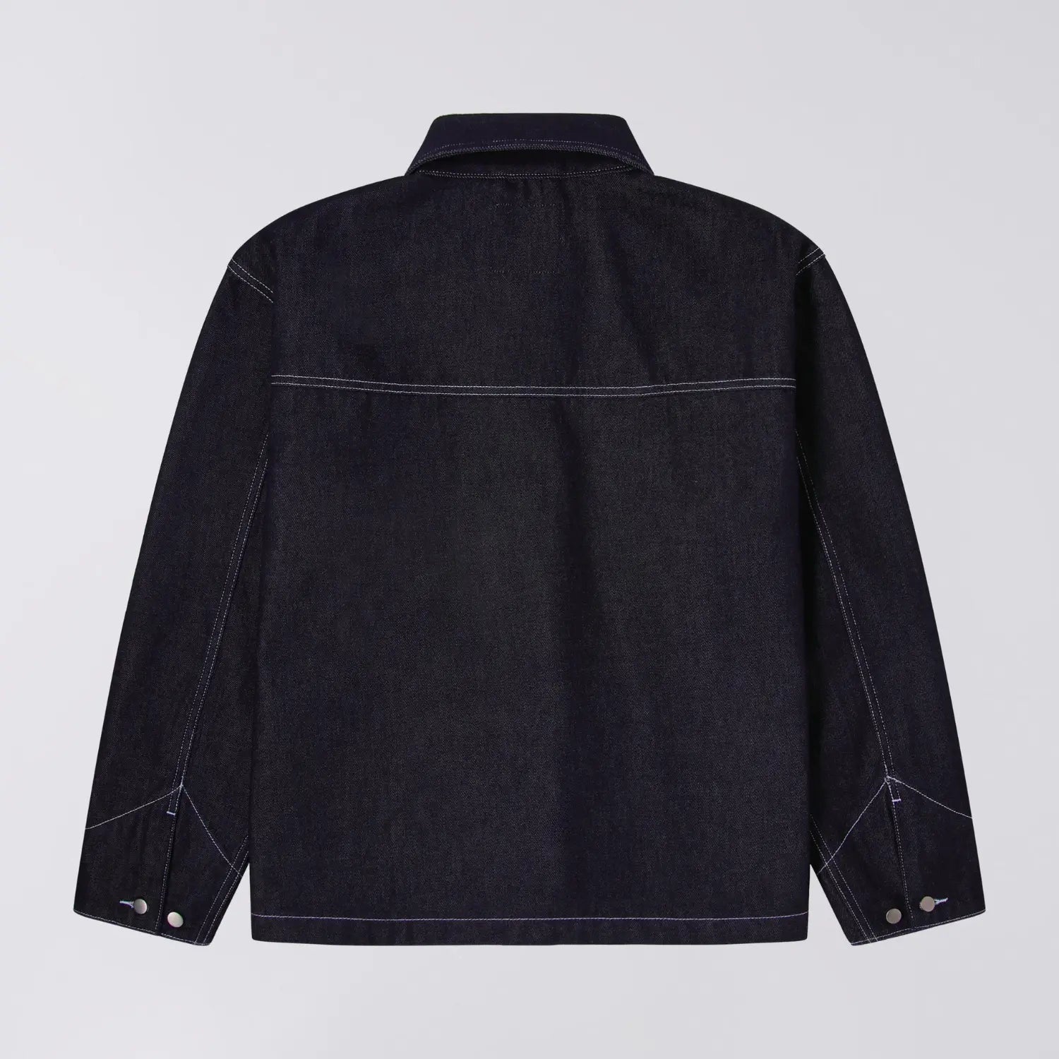 Veste Trembley Blue Unwashed - Edwin - détail 2