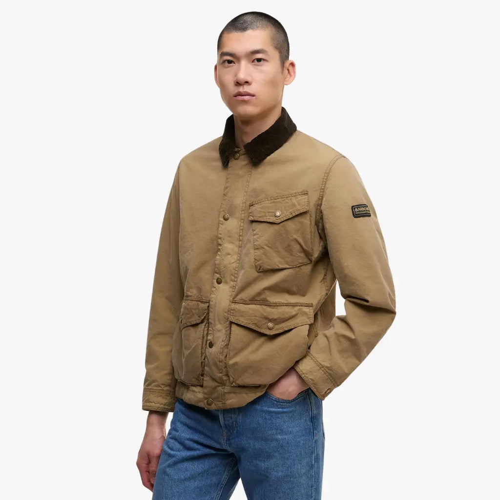 Veste Wax Drifter Sand - Barbour International - détail 2