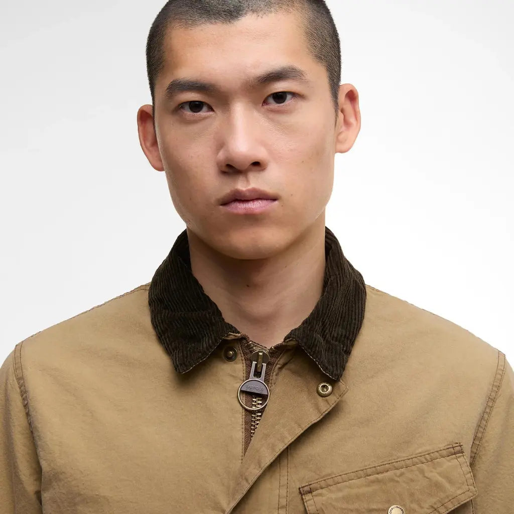 Veste Wax Drifter Sand - Barbour International - détail 4