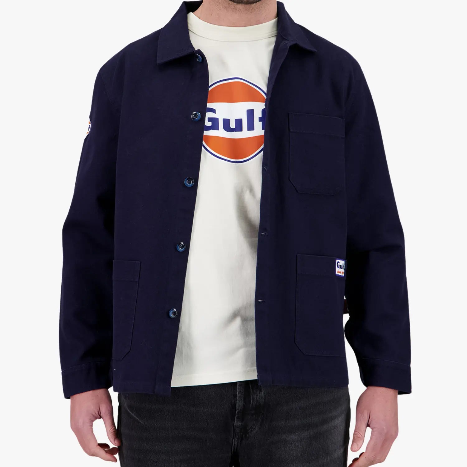 Veste Workshop Navy - Gulf - détail 2