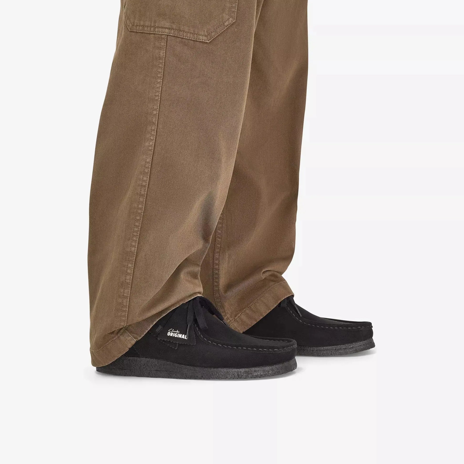 Wallabee - Noir - Clarks - détail 7