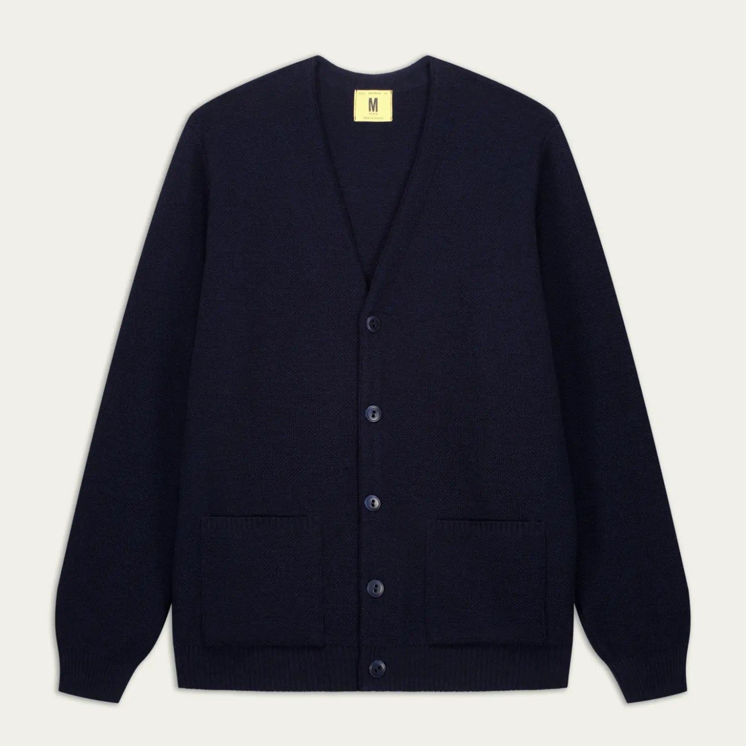 Youri Cardigan Laine - Marine - Nitto Knitwear