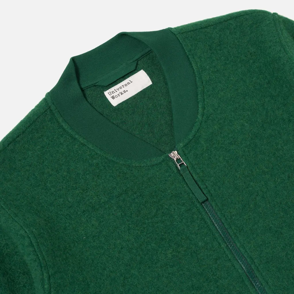 Zip Bomber - Green - Universal Works - détail 3