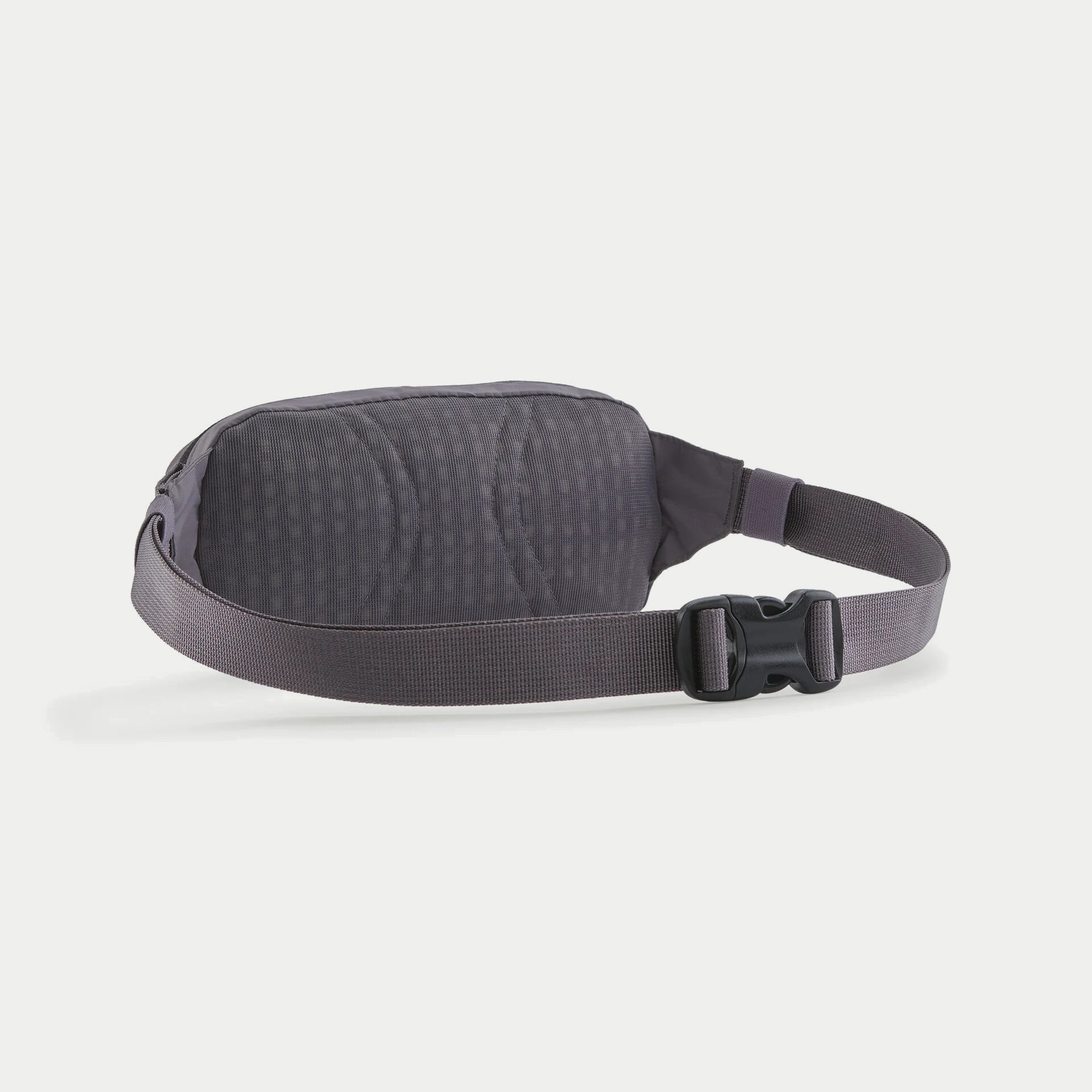 Banane Terravia Mini Hip Weathered Stone Patagonia - dos gris ardoise, ceinture réglable à boucle clip noire