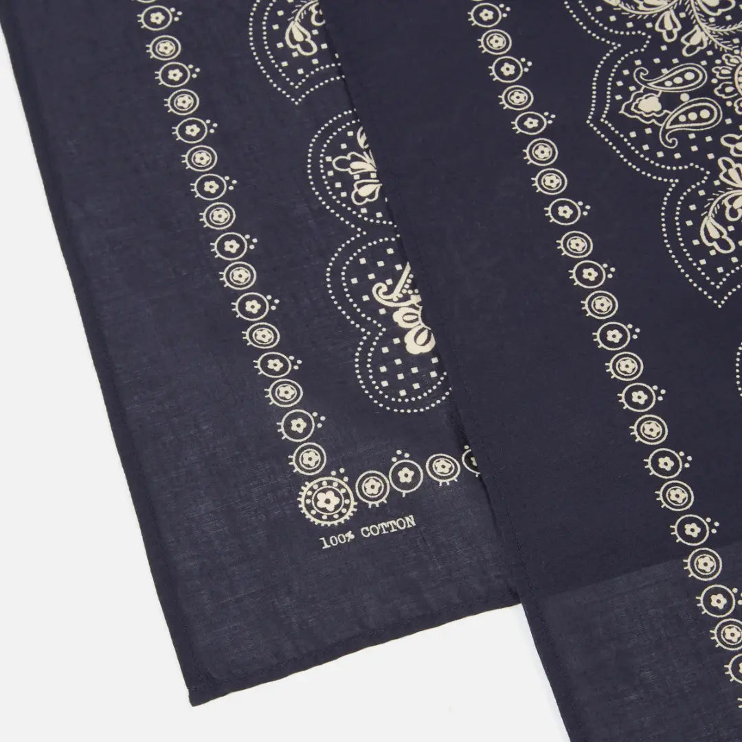 Bandana - Navy - Universal Works - détail 3