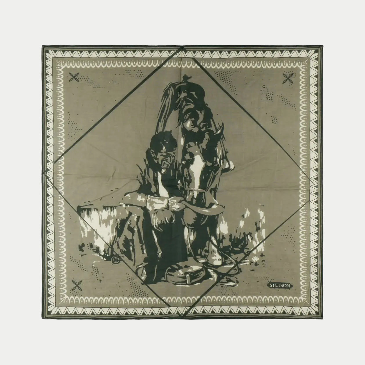 Bandana Last Drop - Vert - Stetson